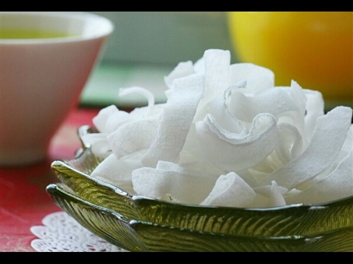 cách làm mứt dừa