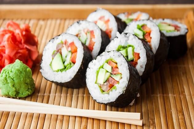 Sushi - ẩm thực đậm vị Nhật Bản